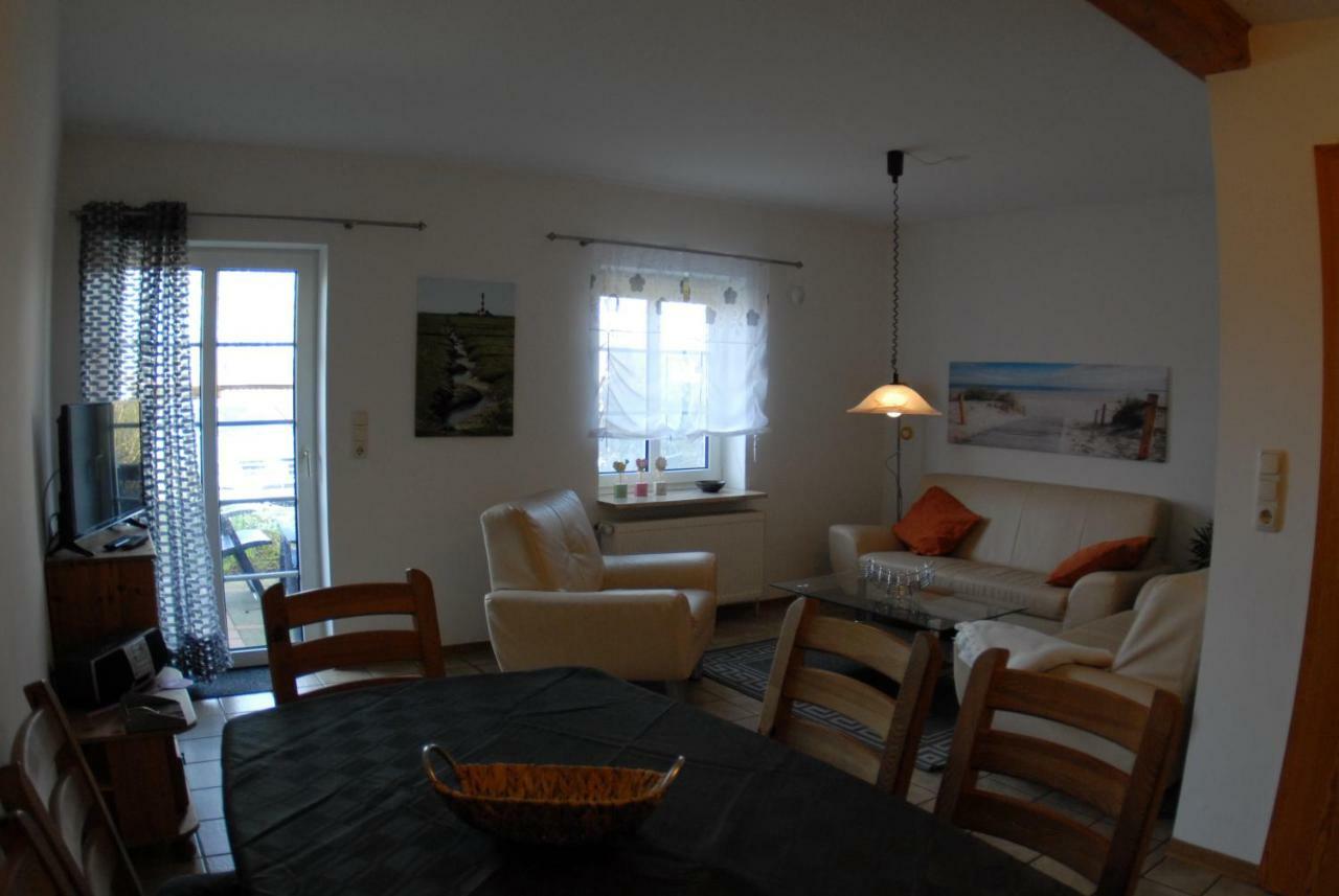 Hof Olde Warft Apartment Oldenswort Bagian luar foto