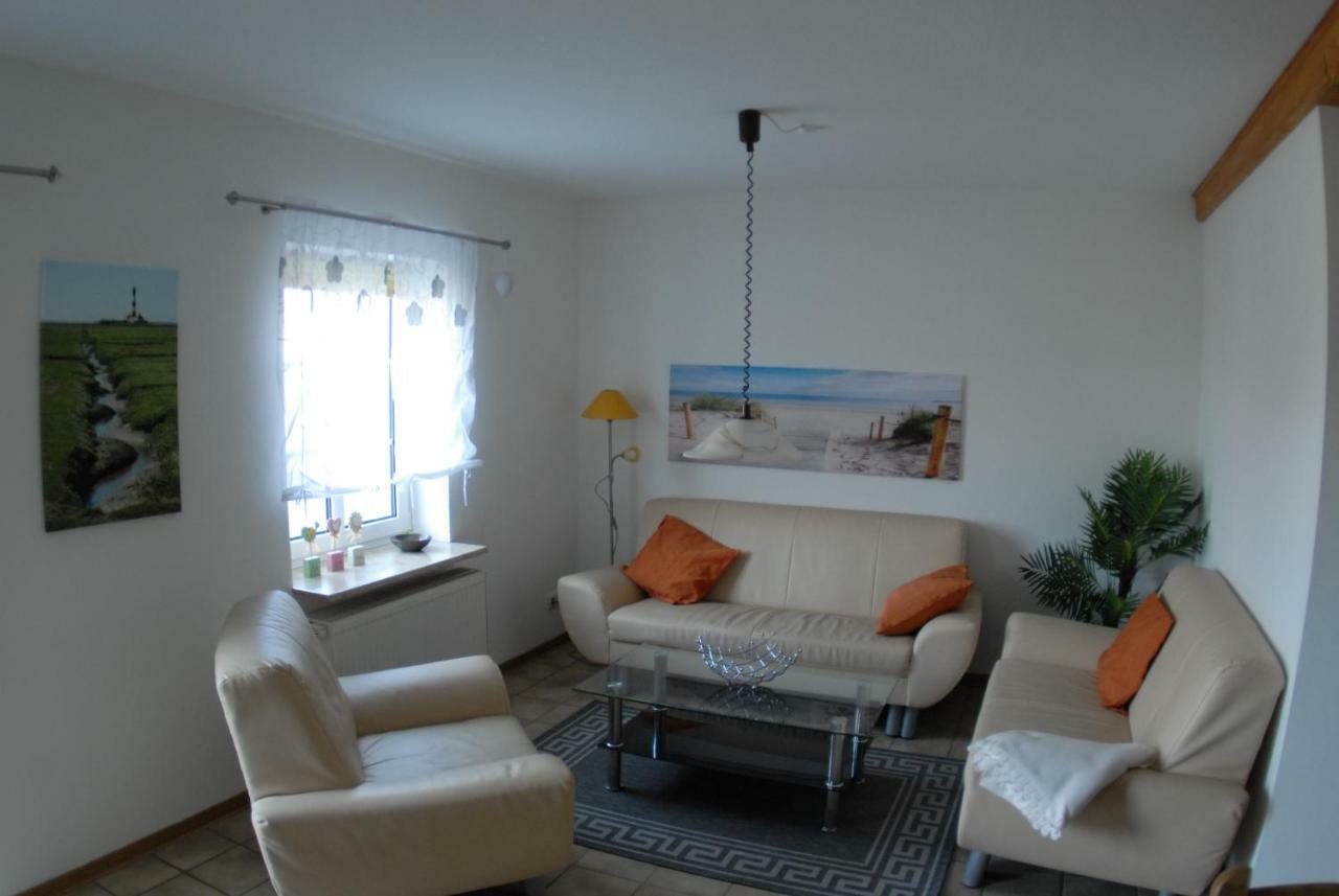 Hof Olde Warft Apartment Oldenswort Bagian luar foto