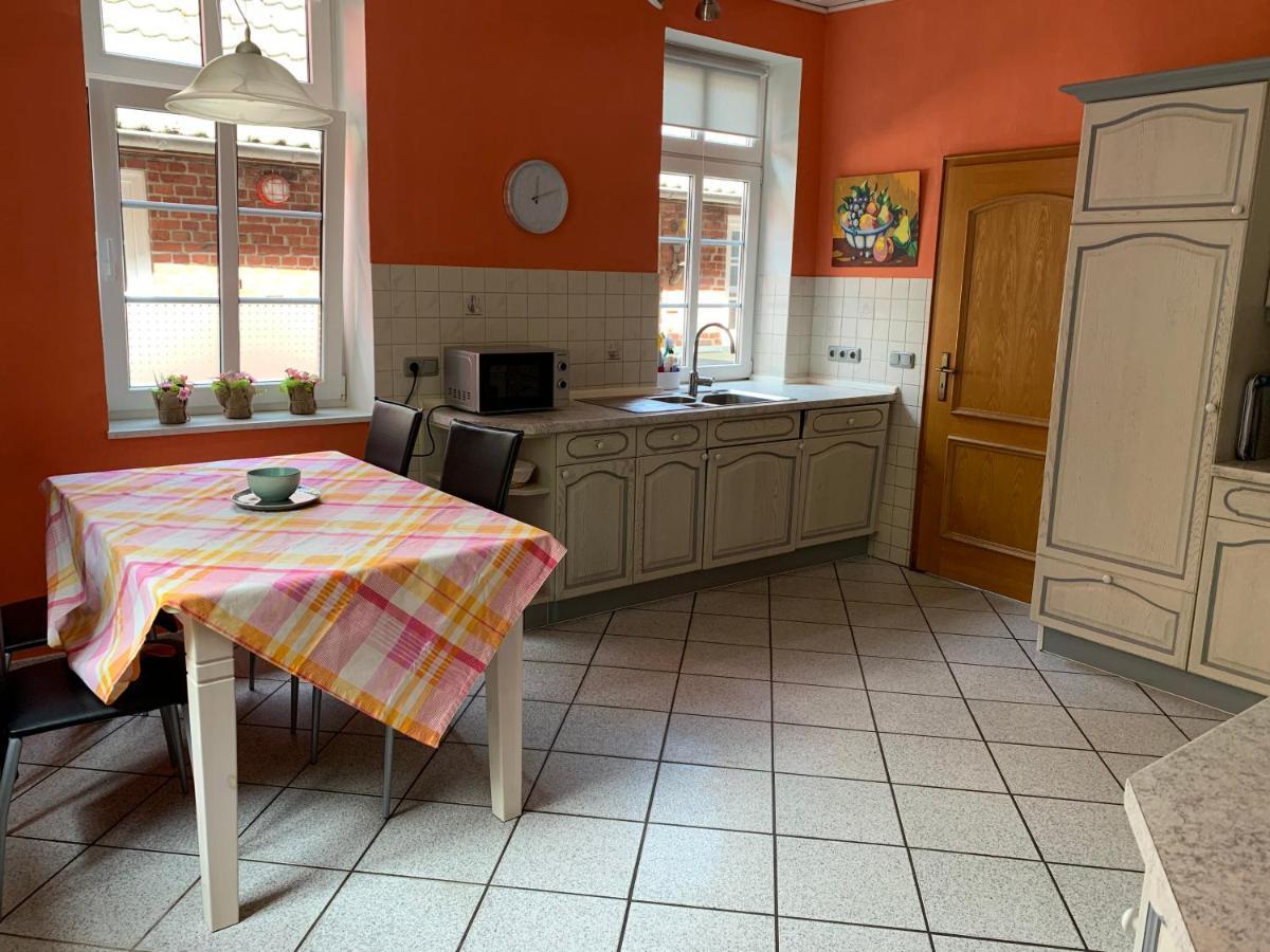 Hof Olde Warft Apartment Oldenswort Bagian luar foto