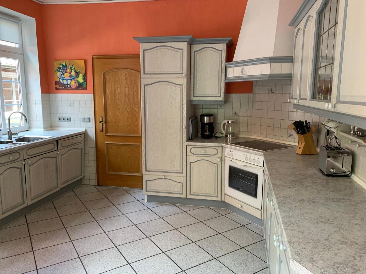 Hof Olde Warft Apartment Oldenswort Bagian luar foto
